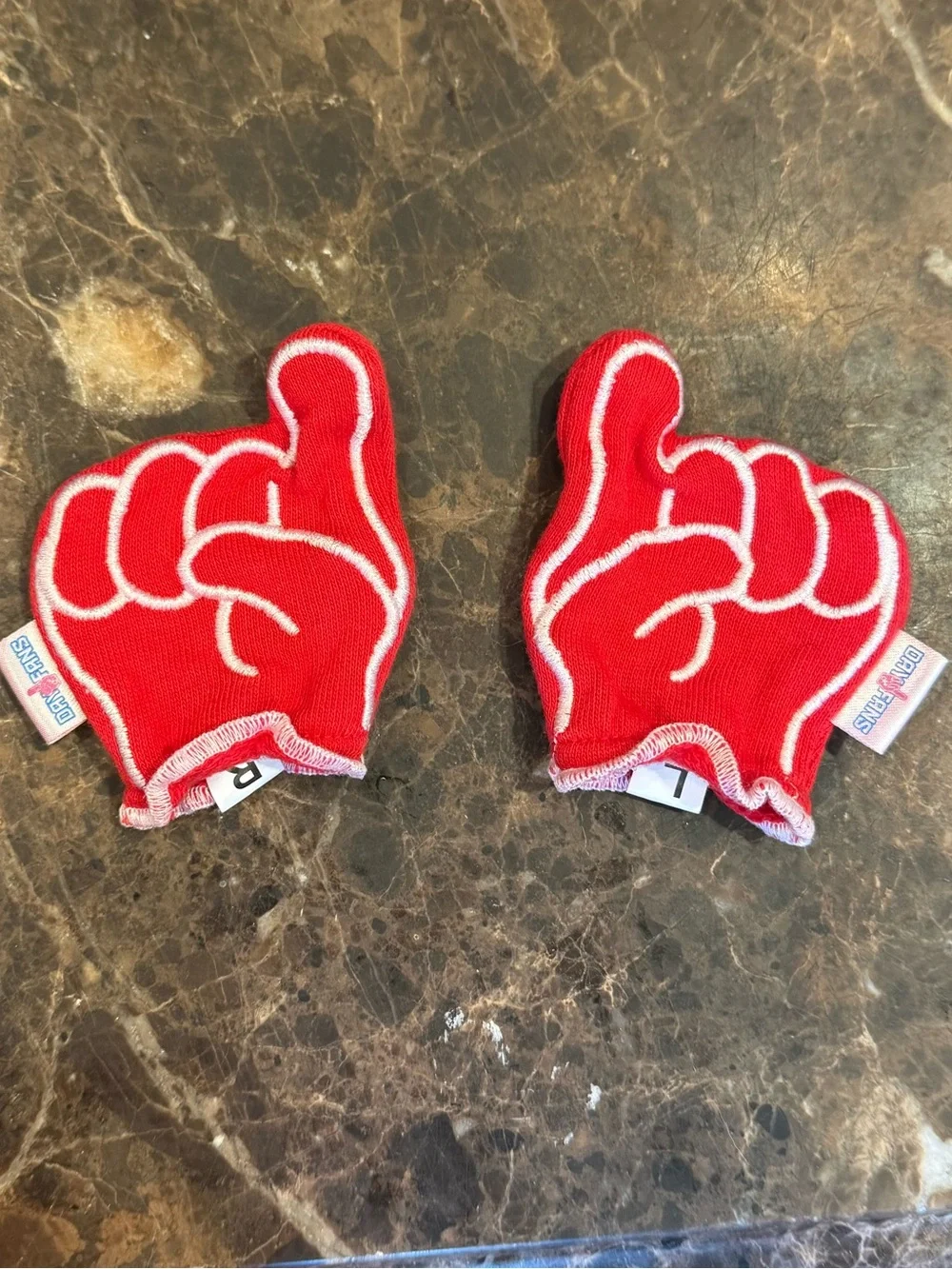 University of Georgia Infant Mittens